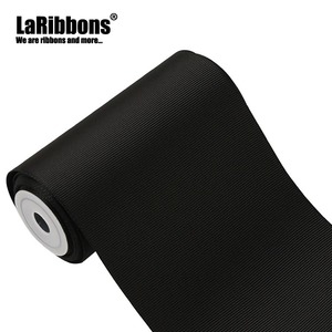 Custom LaRibbons Recycled Polyester/Cotton <b>Red</b> Grosgrain Ribbon 1-1/2 Inch Solid Color Woven <b>Glitter</b> Printed Single Face Vietnam - Product Image 6