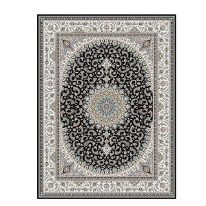 Alfombra de seda persa de gama alta, alfombra de área lujosa hecha a mano, textura suave, patrón intrincado fino, suave y duradero para el hogar - Product Image 5