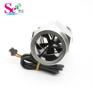 جهاز تحكم في تدفق المياه SEA Dijiang ZJ-LCD-<span class=keywords><strong>M</strong></span> DN50-S، مستشعر تدفق توربيني من الفولاذ المقاوم للصدأ مع شاشة رقمية، معدل تدفق 10-200 لتر في الدقيقة - Product Image 6