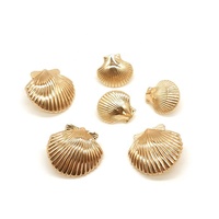 Boutons de couture en alliage sur le thème de l'océan personnalisés, étoile de mer, coquillage, bouton irrégulier pour vêtements, accessoires de maillots de bain, vente en gros