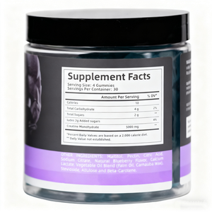 Oem Fabrikant Directe Verkoop Van Creatine Monohydraat Gummies Sportvoedingssupplementen Eigen Merk 120 Gummies - Product Image 2