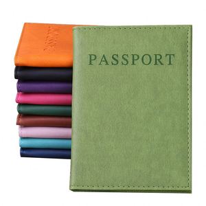 Porte-passeport de voyage en cuir PU imprimé sur mesure de haute qualité pour hommes, avec logo personnalisé, idéal pour les cadeaux promotionnels d'entreprise - Product Image 2