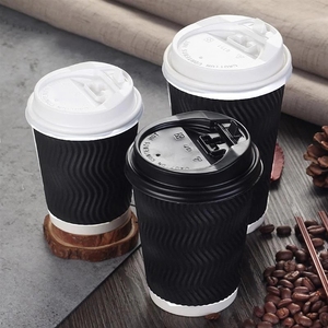 Eco Disposable Kraft Cups 14 Oz Hot Coffee Paper Cup Eco Disposable Kraft Cups 14 Oz Hot Coffee Paper Cup