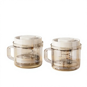 Leite Filtre à yaourt DIY transfrontalier en acier inoxydable 304 pour yaourt grec épais, lait de soja, <span class=keywords><strong>fromage</strong></span> et séparateur de lactosérum - Product Image 1