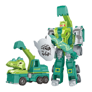 DIY montar nuevo dinosaurio deformado Transporte Camión coche robot juguete <span class=keywords><strong>2023</strong></span> - Product Image 1