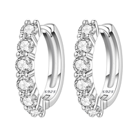 Pendientes de circonita fría exótica con diseño de estrella, chapados en oro de alta calidad, elegantes y a la moda, joyería para la oreja para bodas