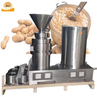Machine à broyer commerciale pour beurre de cacahuètes, tahini, noix de cajou, viande de poulet, sardines, machine à broyer les noix d'amande, moulin colloïdal