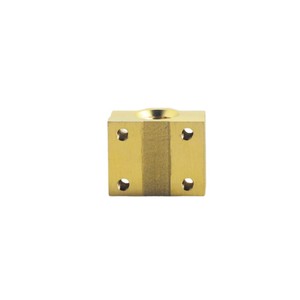 Écrou en laiton de type bloc NSBR, écrou de pont coulissant pour vis trapézoïdale, écrou carré en <span class=keywords><strong>bronze</strong></span> pour mouvement linéaire d'automatisation CNC - Product Image 3