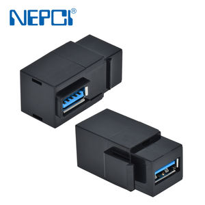 NEPCI Заводская 90-градусная <span class=keywords><strong>USB</strong></span>-Соединительная муфта 3,0 типа «гнездо-гнездо» XJY-<span class=keywords><strong>USB</strong></span>-08E <span class=keywords><strong>USB</strong></span>-адаптера - Product Image 4
