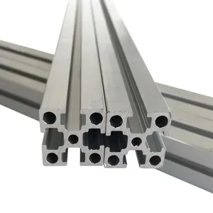 High Quality Customized Factory 6063 Anodized Industrial 2020 T-slot Aluminum Extrusion Profile