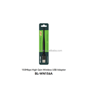 Receptor WiFi Externo BL-WN156A de 150 Mbps para Decodificador, Tarjeta de Red Inalámbrica USB 2.0, Transceptor para Computadoras Portátiles y de Escritorio