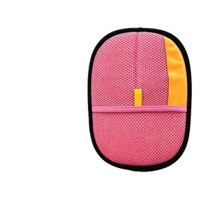 Gant anti-poils pour animaux de compagnie, pour chats et chiens, éponge épaisse de forme ronde, 18x24cm, facile à nettoyer, réduction des charges statiques - Product Image 2