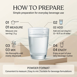 Proveedor de Etiqueta Privada al por Mayor de Polvo de Agua de Coco OEM ODM, 5g, 30 Porciones - Product Image 2