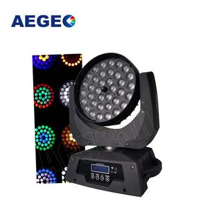 36x15 Watt RGBWA UV-Kreis effekte Zoom LED Moving Head Wash Bühnen licht - Product Image 1
