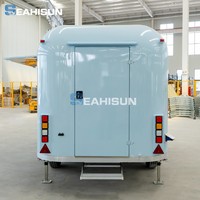 Seahisun - Camion de restauration mobile extérieur avec cuisine complète pour bière, crème glacée, pizzas et autres produits alimentaires