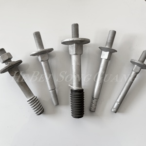 ฉนวนชุบสังกะสีแบบจุ่มร้อนแบบพิน-อุปกรณ์ป้องกันการกัดกร่อนความแข็งแรงสูงสำหรับระบบส่งและกระจายพลังงาน - Product Image 5