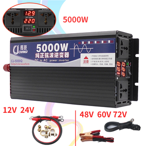 Generador de Onda Sinusoidal Pura de 3000w 4000w 12V 48 Voltios 220 Voltios CA, 6000 Vatios, 12v a 110v - Product Image 5