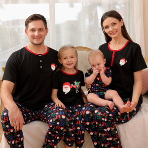 マッチングクリスマスパジャマファミリーラウンジウェア服クリスマスPjsファミリークリスマスパジャマセットファミリアピジャマナビダッド2023 - Product Image 4