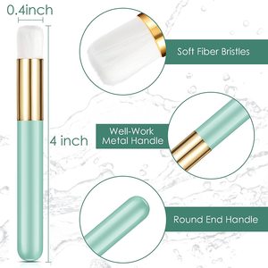 Cepillo de limpieza de pestañas de cerdas suaves, cepillo para champú de pestañas, herramienta para quitar maquillaje, logotipo personalizado, venta al por mayor, suministro para salón de belleza - Product Image 2