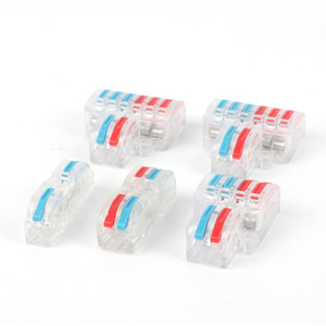 Wang Lin PCT-212 Transparent <b>Push</b> To Connect Terminal Block 2-4 Square Meter ABS <b>Lighting</b> Electronics Wiring - Product Image 3