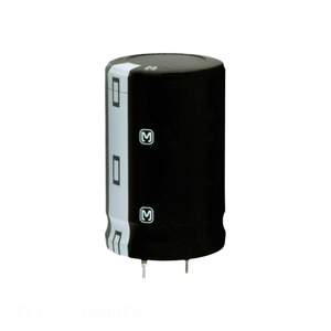 ตัวเก็บประจุ UF 20% 680 UF 200V คาปาซิเตอร์แบบมีรูทะลุ ECO-S2DA681CA - Product Image 1
