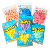 Fournisseur en gros de ballons standard de 5 pouces, 100 pièces/sac, usine de ballons en latex de Chine, fabricant de ballons de fête