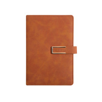 Prix usine nouveau design couverture rigide A5 PU cuir agenda en cuir gaufré carnet de notes planificateur annuel