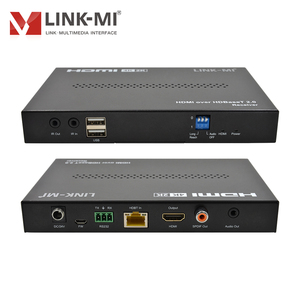 Kit d'extension murale vers boîtier jusqu'à 100 m avec entrées HDMI + <span class=keywords><strong>Type</strong></span>-<span class=keywords><strong>C</strong></span> et prise en charge <span class=keywords><strong>KVM</strong></span> 150 m sous 1080P, 100 m sous 4K60Hz - Product Image 3
