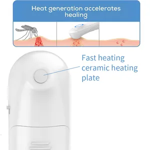 2023 Dispositif de soulagement des piqûres de moustiques Guérisseur de piqûres d'insectes Apaiser les piqûres de moustiques Dispositif antiprurigineux