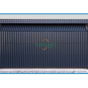 <span class=keywords><strong>Porte</strong></span> <span class=keywords><strong>de</strong></span> garage <span class=keywords><strong>sectionnelle</strong></span> automatique à grille métallique en aluminium pour usage résidentiel - Product Image 1