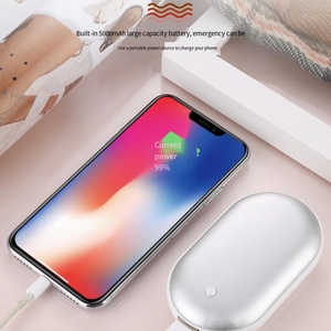 Calentador de Manos y Banco de Energía Portátil 2 en 1, 5000mAh, USB, Recargable, Mini Calentador de Manos y Banco de Energía, Oferta 2024 - Product Image 4