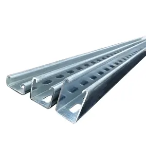 碳钢槽钢客户可以打孔并切入客户所需的长度