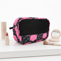 Sacs de beauté pour soins de la peau, impression personnalisée OEM, organiseur de maquillage et de soins corporels, kit spa, trousse de rangement cosmétique, étui à lotion, sac de toilette, sac cadeau pour le bain