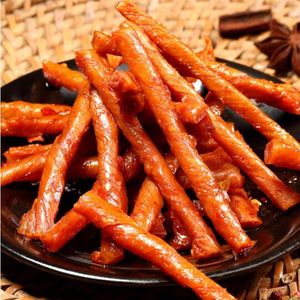 Collations épicées chinoises de vente chaude-Bandes de <span class=keywords><strong>tofu</strong></span> aromatisées <span class=keywords><strong>à</strong></span> <span class=keywords><strong>l</strong></span>'<span class=keywords><strong>ail</strong></span>, caillé de haricot végétalien riche en protéines - Product Image 5