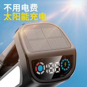Linterna Portátil con Energía Solar, Recargable de 4000 mAh, Ultra Brillante, Linterna de Búsqueda para Exteriores con Tres Fuentes de Luz - Product Image 3