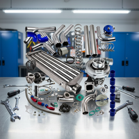 Kit de turbocompresseur universel T4 T04E avec soupape de décharge, intercooler, kit FMIC