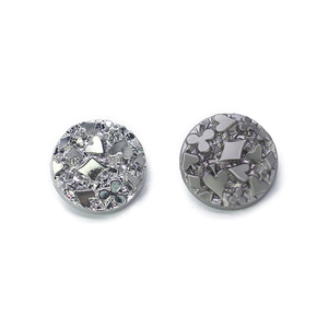 Bouton rivet carré moderne en alliage <span class=keywords><strong>de</strong></span> zinc avec logo personnalisé en relief, sans nickel, pour sandales <span class=keywords><strong>de</strong></span> <span class=keywords><strong>plage</strong></span> et fixation <span class=keywords><strong>de</strong></span> sacs artisanaux - Product Image 1