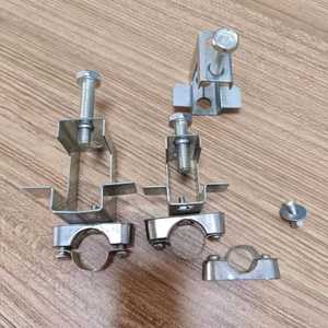 Pince à <span class=keywords><strong>poutre</strong></span> en acier en forme de C Cintre en acier carré en <span class=keywords><strong>bois</strong></span> de tôle de fer avec pince fixe pour poutres en acier - Product Image 3