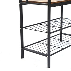 <span class=keywords><strong>Porte</strong></span>-<span class=keywords><strong>manteau</strong></span> moderne multifonctionnel en bois à plusieurs niveaux Cintre d'<span class=keywords><strong>entrée</strong></span> et de couloir avec rangement pour chaussures pour chambre à coucher et meubles de maison - Product Image 6