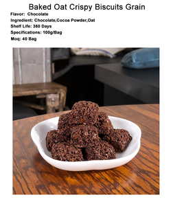 <span class=keywords><strong>Galletas</strong></span> de <span class=keywords><strong>avena</strong></span> horneadas de embalaje a granel con sabor a chocolate, <span class=keywords><strong>galletas</strong></span> de grano chino al por mayor, aperitivos Halal - Product Image 5