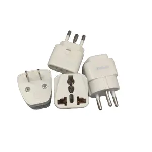 Mifaso Power Plug Adapter 2 in 1 Type Plug Adapter 3 Pack