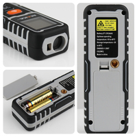 Télémètre laser personnalisable avec une précision de ±2 mm et une portée pour la mesure laser, avec calcul de surface et de volume