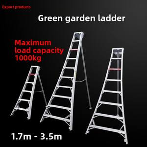 Escada Telescópica Moderna de Alumínio de 6 Metros para Jardinagem, Poda de Árvores Frutíferas e Coleta de Frutas, Escada Triangular - Product Image 3