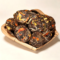 Mini-gâteau au thé blanc Chenpi 8g, emballé individuellement, thé blanc à la peau de mandarine Xinhui, portion individuelle