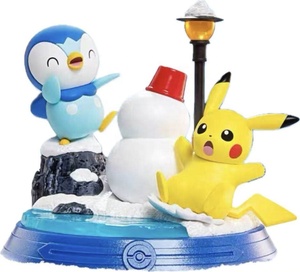 100% Original Japonés, 8 Piezas/Caja, Pokemoned Pika Chu Friend, Caja Sorpresa Ecológica, Lindas Figuras de Acción de Poliéster, Juguetes Coleccionables - Product Image 5