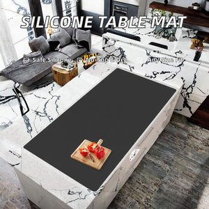 100% Food Grade Silicone <b>Mat</b> Eco-Friendly FDA Compliant 2mm Thick Rectangle Shape <b>Waterproof</b> Nonslip Customizable >600mm Modern - Product Image 2