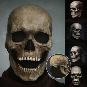 Disfraz <span class=keywords><strong>de</strong></span> fiesta <span class=keywords><strong>de</strong></span> Halloween para adultos Bape Full Face V Vendetta Skull Mask Anonymous <span class=keywords><strong>Guy</strong></span> <span class=keywords><strong>Fawkes</strong></span> Fancy Dress PVC Scary 1PC Mask - Product Image 2