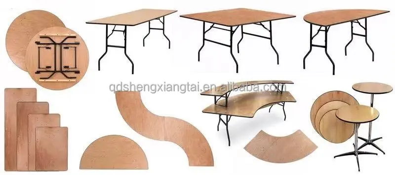 30 inç yuvarlak masalar özelleştirilmiş boyutu ahşap masalar düğün katlanır yemek masaları mobilya