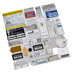 Lámina de Aluminio <span class=keywords><strong>Anodizado</strong></span> 5052/6061 Personalizada al por Mayor para Placas de Identificación - Product Image 1