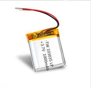 103035 1000mah <span class=keywords><strong>3</strong></span>,7 v lithium-polymer-ion batterie zellen pack ladegerät mit kc für auto power bank - Product Image 2